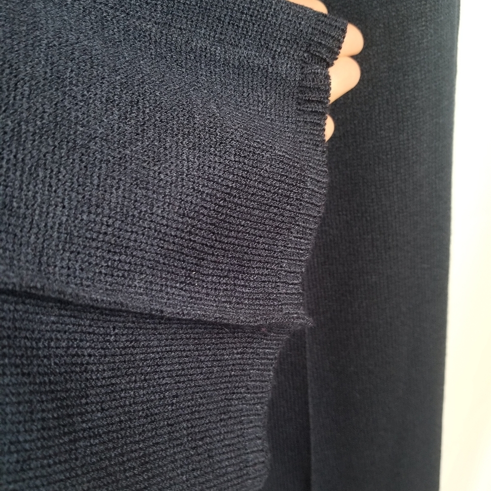 Vintage San Remo by Laura Navy Knit Pant Set - Picture 9 of 11